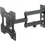 VISION Display wall arm mount - fits display 20 to 50" with VESA sizes up to 200 x 200 - 3 degree tilt up, 10 degree tilt down - reach from wall 56 to 378 mm - thumbscrews - swl 25 kg - black