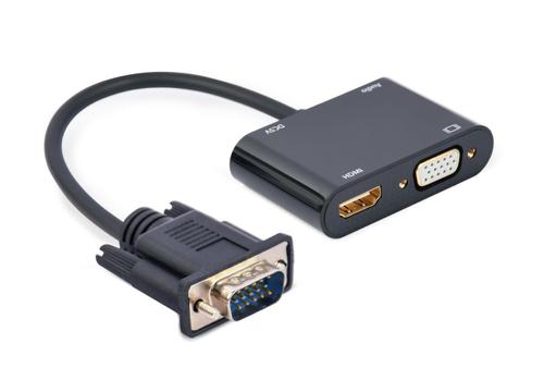 GEMBIRD N--GEMBIRD VGA to HDMI + VGA adapter c (A-VGA-HDMI-02)