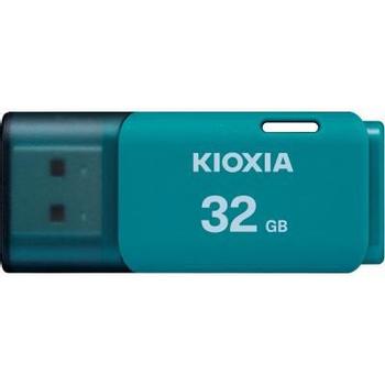 KIOXIA TransMemory U202 - USB flashdrive - 32 GB - USB 2.0 - lyseblå (LU202L032GG4)