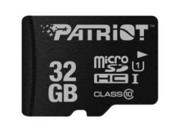 PATRIOT/PDP PSF32GMDC10 LX SERIES MICRO SDXC [32GB, SDA UHS I 3.0, w/o adapter, Black] (PSF32GMDC10)