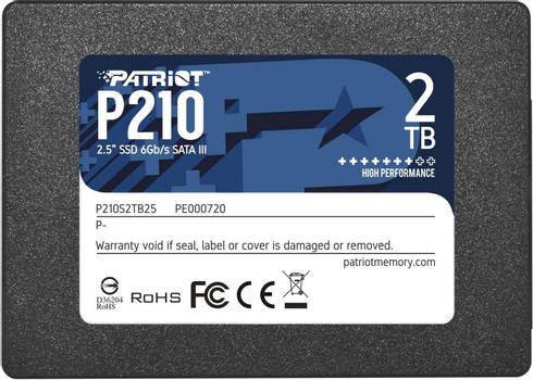 PATRIOT/PDP P210 2.5" 2000 Gb Serial Ata  (P210S2TB25)