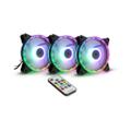 INTER-TECH ARGUS RGB-FAN SET RS-07, 3X LED retail