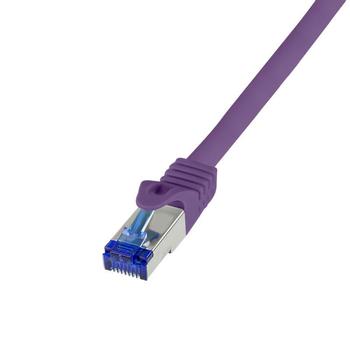 LOGILINK Networking Cable Purple 0.5 M  (C6A029S)