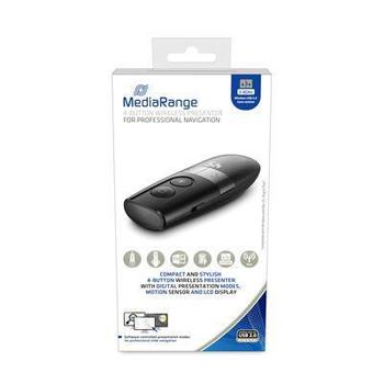 MediaRange Wireless Presenter Rf Black, (MROS222)