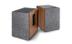 WAVEMASTER Aktivboxen BASE     2.0 Bluetooth wood/gray retail