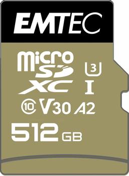 EMTEC Memory Card 512 Gb Microsdxc (ECMSDM512GXC10SP)