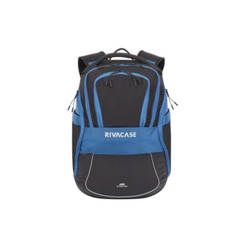 RIVACASE 5225 Backpack Casual Backpack  (5225 BLACK/BLUE)