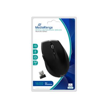 MediaRange Mouse Right-Hand Rf Wireless  (MROS208)