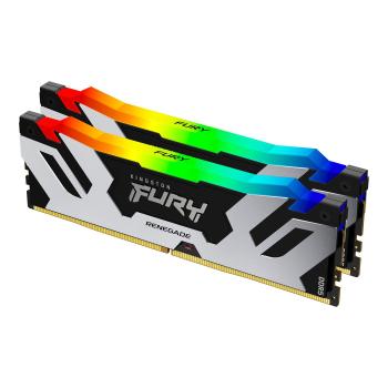 KINGSTON 64GB 6000MT/s DDR5 CL32 DIMM Kit of 2 FURY Renegade RGB XMP (KF560C32RSAK2-64)