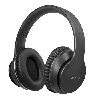 LOGILINK BT 5.3 Headset with ANC, black (BT0053)