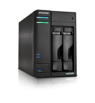 Asustor Lockerstor 2 2x2.5GbE NAS-server 2x 2.5"/ 3.5",  4x M.2 2280 (AS6702T)
