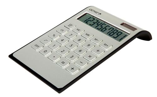 GENIE DD400 10 Digit Desktop Calculator Silver - 12353 (12353)