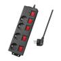 LOGILINK Outlet Strip, 4 safety 