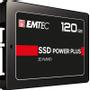 EMTEC X150 SSD Power Plus 120 GB Solid State Drive (black, SATA 6 GB / s, 2.5 inches)