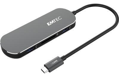 EMTEC T650C Type-C Hub Usb 3.2 Gen (ECHUBT650C)