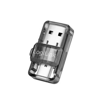 LOGILINK Bluetooth 5.0 Adapter, USB 3.2, USB-A und USB-C (BT0054)
