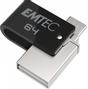 EMTEC Dual USB2.0 micro-USB T260 64GB (ECMMD64GT262B)