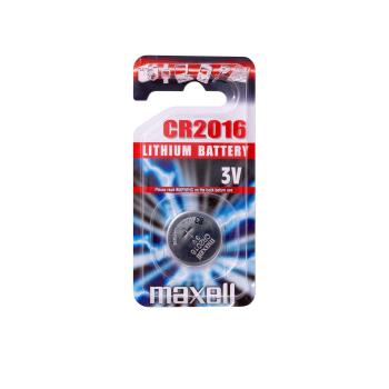MAXELL knappcellsbatteri,  CR2016, Lithium, 3V, 1-pack (11239100)