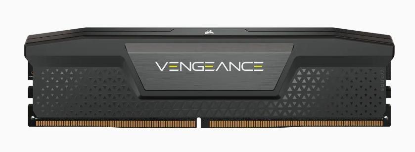 CORSAIR DDR5 5200MT/s 8GB 1x8GB DIMM Unbuffered 40-40-40-77 Std PMIC XMP 3.0 VENGEANCE Black Heatspreader Black PCB 1.25V (CMK8GX5M1B5200C40)