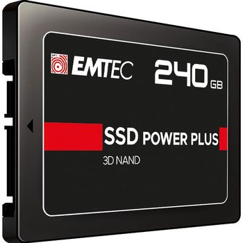 EMTEC SSD X150 Power Plus 3D NAND 240GB 2.5 SATA-300 SATA-600 (ECSSD240GX150)