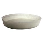 Bageform, 2cm, Ø7cm, hvid, pergament