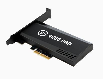 ELGATO Game Capture 4K 60 Pro MK.2 PCIe 4x, capture and stream, konsol och pc, 1080p, 60 fps, HDR10 capture (10GAS9901)