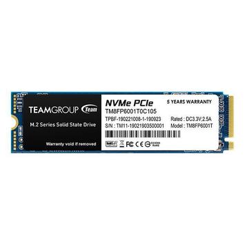 Team Group MP33 - SSD - 1 TB - PCIe 3.0 x4 (NVMe) (TM8FP6001T0C101)
