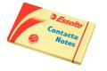 ESSELTE Contacta Notes 75x125mm Gul