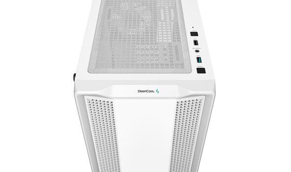 DEEPCOOL CC360 A-RGB Micro-ATX Case, White (R-CC360-WHAPM3-G-1)
