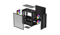 DEEPCOOL CC360 A-RGB Micro ATX Case, Black (R-CC360-BKAPM3-G-1)