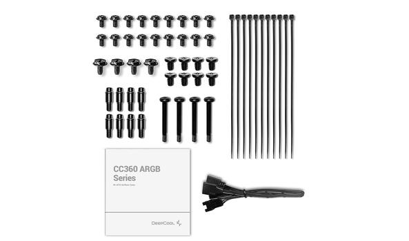 Deepcool CC360 ARGB microATX tower (R-CC360-BKAPM3-G-1)