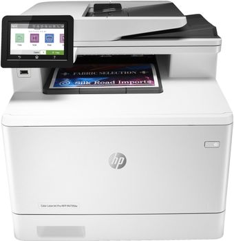 HP P Color LaserJet Pro MFP M479fdw - Multifunction printer - colour - laser - Legal (216 x 356 mm) (original) - A4/Legal (media) - up to 27 ppm (copying) - up to 27 ppm (printing) - 300 sheets - 33.6 Kb (W1A80A#B19)