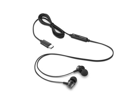 LENOVO USB-C Wired In-Ear Headphones with inline control (4XD1J77351)