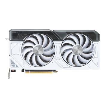 ASUS Dual GeForce RTX 4070 White OC Editon Grafikkort,  PCI Express 4.0, 12GB GDDR6X, Längd 269mm (90YV0IZ4-M0NA00)