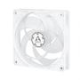 ARCTIC COOLING Cooling P12 Case Fan 120mm w/ PWM control and PST cable White/Transparent