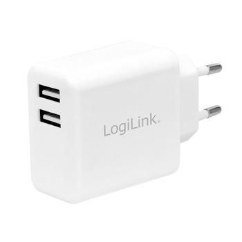 LOGILINK Mobile Device Charger White  (PA0210W)