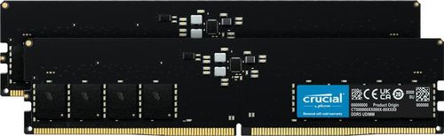 CRUCIAL 32GB Kit 2x16GB DDR5-5600 UDIMM (CT2K16G56C46U5)