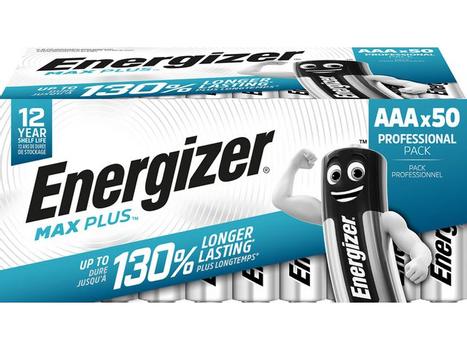 ENERGIZER Batteri ENERGIZER Max Plus AAA (50) (E303823800)