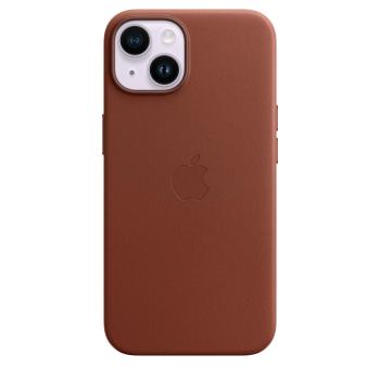APPLE iPhone 14 Læder Etui med MagSafe - Umber (MPP73ZM/A)
