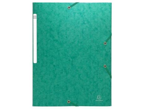 EXACOMPTA Strikkmappe EXACOMPTA A4 3klaff 425g grø (55753E)