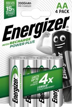 ENERGIZER Rech Power Plus AA 2000 mAh (4-pack) (E300626700)