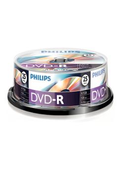 PHILIPS DVD-R 4,7GB 16X SP(25) (DM4S6B25F/00)