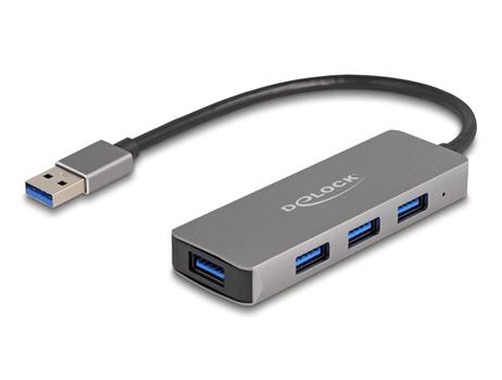 DELOCK 4 Port USB 5 Gbps Hub with USB Type-A connector – USB Type-A (63171)