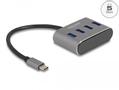 DELOCK HUB 4Port DeLOCK 4xUSB3.2 Grey