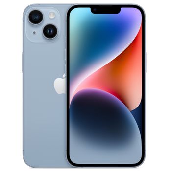 APPLE iPhone 14 512GB (blå) Smarttelefon,  6,1" Super Retina XDR-skjerm,  12+12MP kamera, IP68, 5G (MPXN3QN/A)