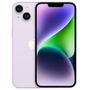 APPLE e iPhone 14 - 5G smartphone - dual-SIM / Internal Memory 128 GB - OLED display - 6.1" - 2532 x 1170 pixels - 2x rear cameras 12 MP, 12 MP - front camera 12 MP - purple