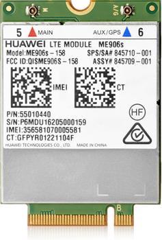 HP lt4132 LTE/HSPA+ 4G WWAN ProBook 600 G3 EliteBook 700/800 G4 zbook 15u G4 (1HC91AA#AC3)