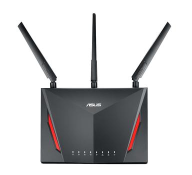 ASUS RT-AC86U AC2900 GAMING ROUTER WIRELESS-AC2900 GIGABIT-ROUTER   IN WRLS (90IG0401-BM3000)