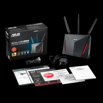 ASUS RT-AC86U Gaming Router (90IG0401-BU9000)