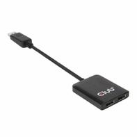 Club 3D SenseVision Multi Stream Transport (MST) Hub CSV-6200 - videosplitter - 2 porter